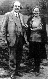 Мать Мария и Николай Бердяев. 1930 год